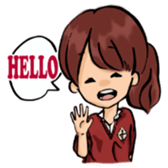 BIS' Girls sticker #12162134