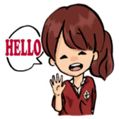 BIS' Girls sticker #12162134