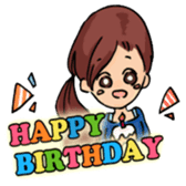 BIS' Girls sticker #12162171