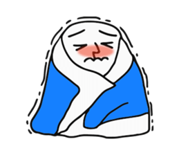 The fat white 3 sticker #12162177