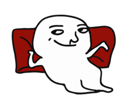 The fat white 3 sticker #12162179