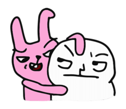 The fat white 3 sticker #12162186