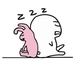 The fat white 3 sticker #12162209