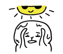 The fat white 3 sticker #12162211