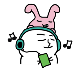 The fat white 3 sticker #12162212