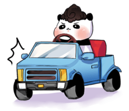 Panda Kibo sticker #12162272