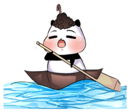 Panda Kibo sticker #12162282