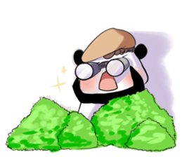 Panda Kibo sticker #12162289
