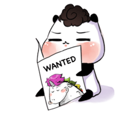 Panda Kibo sticker #12162292