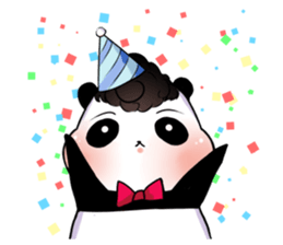 Panda Kibo sticker #12162293