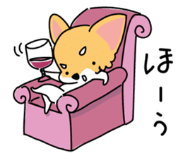 Cute Chiwawa Sticker sticker #12162456