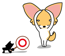 Cute Chiwawa Sticker sticker #12162457