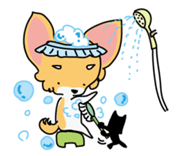 Cute Chiwawa Sticker sticker #12162485