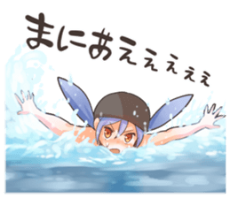 Cute athletes sticker #12162508