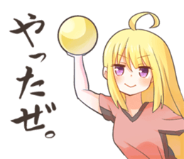 Cute athletes sticker #12162513