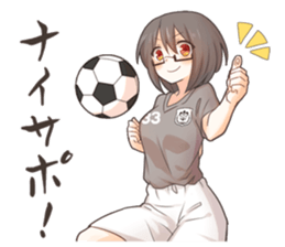 Cute athletes sticker #12162516