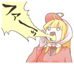 Cute athletes sticker #12162517