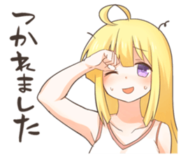 Cute athletes sticker #12162519