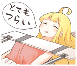 Cute athletes sticker #12162520