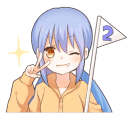 Cute athletes sticker #12162532