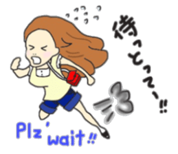 Hakata & English Mimi sticker #12162630
