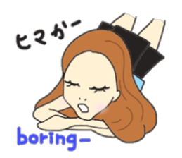 Hakata & English Mimi sticker #12162633