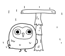 Owls Sticker sticker #12162658