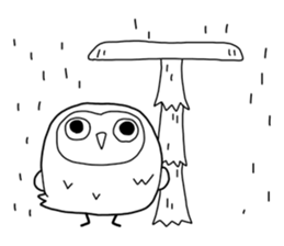 Owls Sticker sticker #12162659
