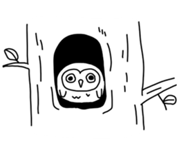 Owls Sticker sticker #12162692