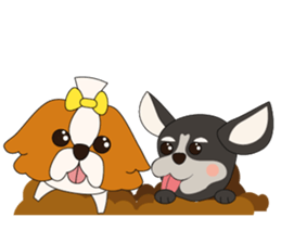 Love Dog House : Chihuahua sticker #12162754