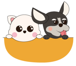 Love Dog House : Chihuahua sticker #12162756