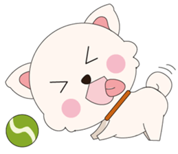 Love Dog House : Pomeranian sticker #12162823