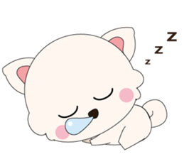 Love Dog House : Pomeranian sticker #12162825