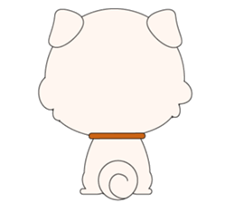 Love Dog House : Pomeranian sticker #12162826