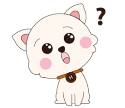 Love Dog House : Pomeranian sticker #12162828