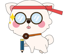 Love Dog House : Pomeranian sticker #12162837