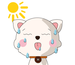 Love Dog House : Pomeranian sticker #12162840