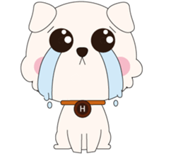 Love Dog House : Pomeranian sticker #12162845