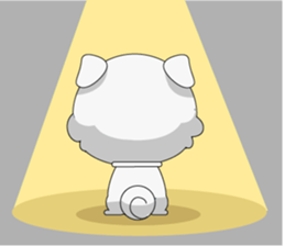 Love Dog House : Pomeranian sticker #12162847