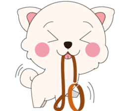 Love Dog House : Pomeranian sticker #12162850