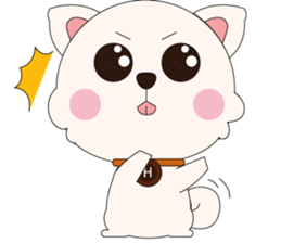 Love Dog House : Pomeranian sticker #12162853