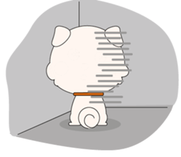 Love Dog House : Pomeranian sticker #12162854