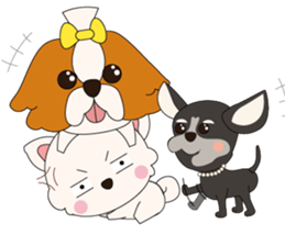 Love Dog House : Pomeranian sticker #12162860