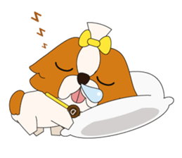 Love Dog House : Shih Tzu sticker #12162985