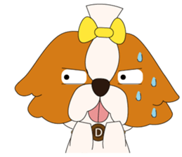 Love Dog House : Shih Tzu sticker #12163003