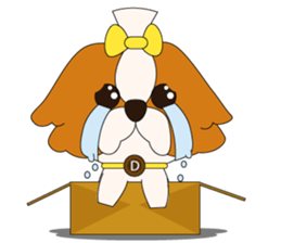 Love Dog House : Shih Tzu sticker #12163005