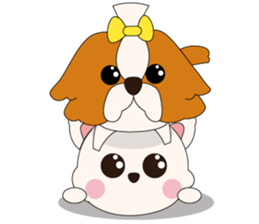 Love Dog House : Shih Tzu sticker #12163016