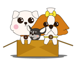 Love Dog House : Shih Tzu sticker #12163020