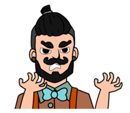 Hipster Hacker sticker #12163410