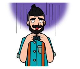 Hipster Hacker sticker #12163420